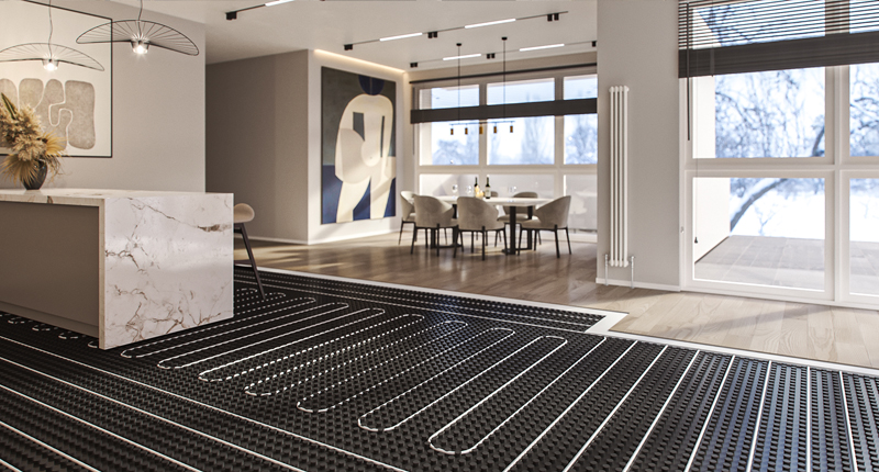Hybrid heating: Using underfloor heating alongside radiators? 