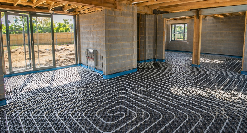 Water underfloor heating systems: Cost, types and how to install