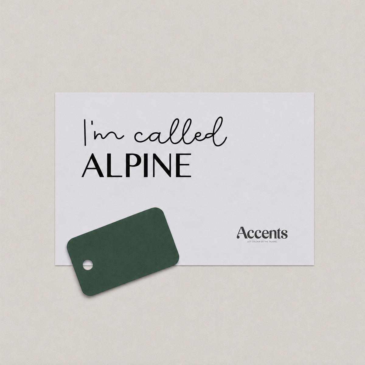 Alpine Colour Sample