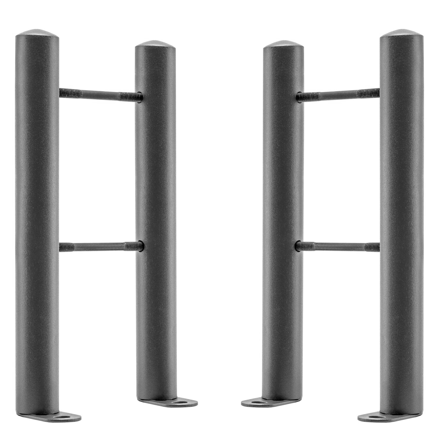 White Floor-Mounting Feet For Traditional Radiators