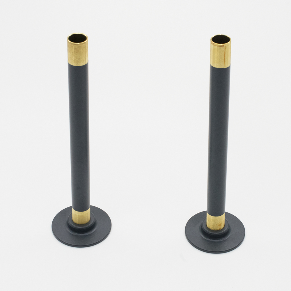 Anthracite Radiator Pipe Sleeving Kit / Pipe Set