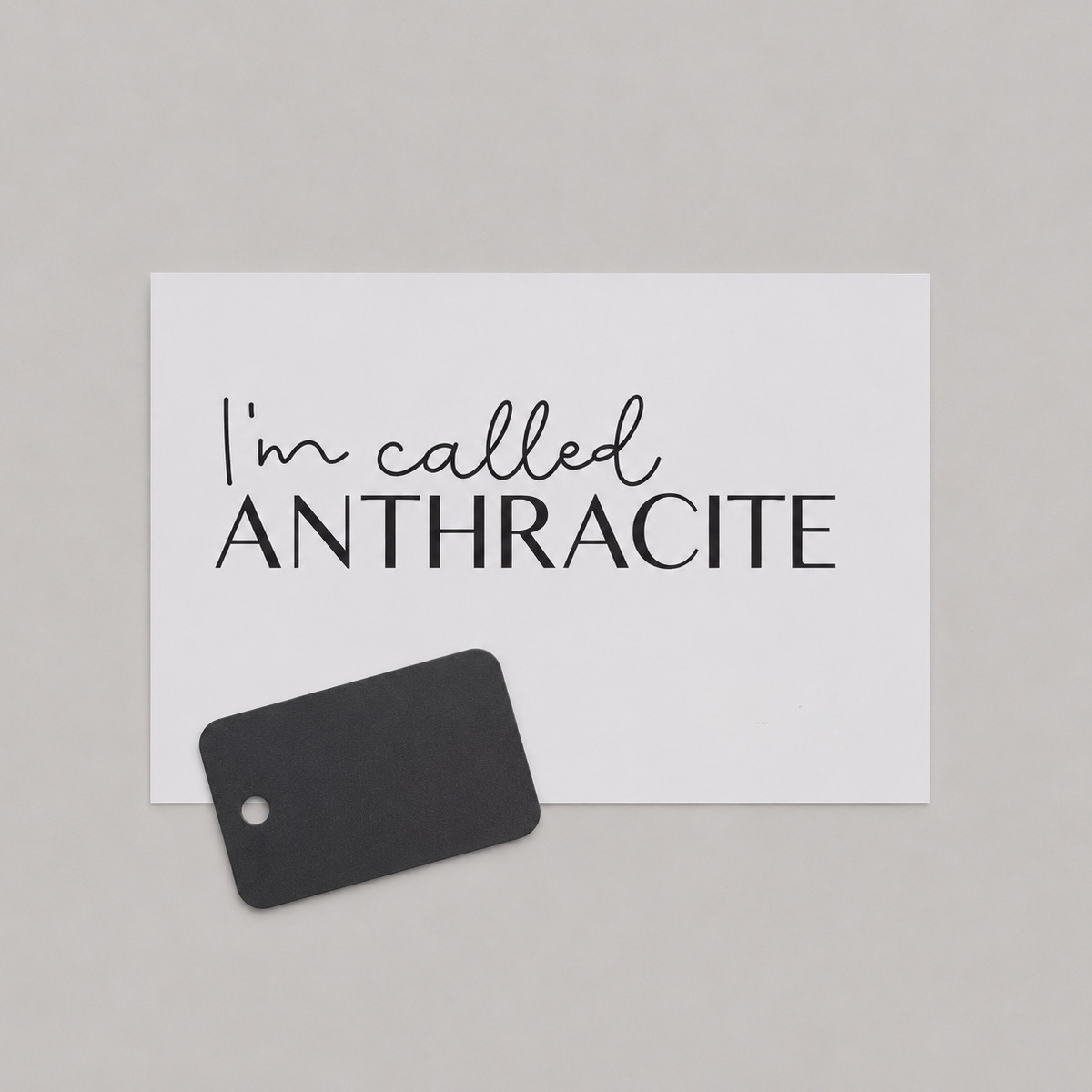 Anthracite Colour Sample