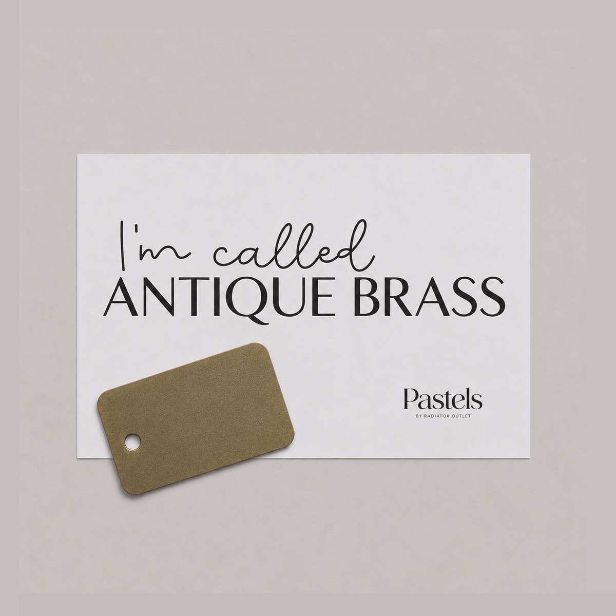Antique Brass Colour Sample