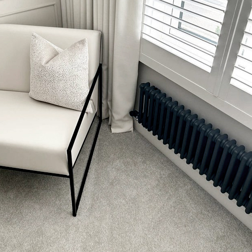 Deep Low Column Radiator 300 x 1013mm Black Horizontal Traditional 2 Column Radiator