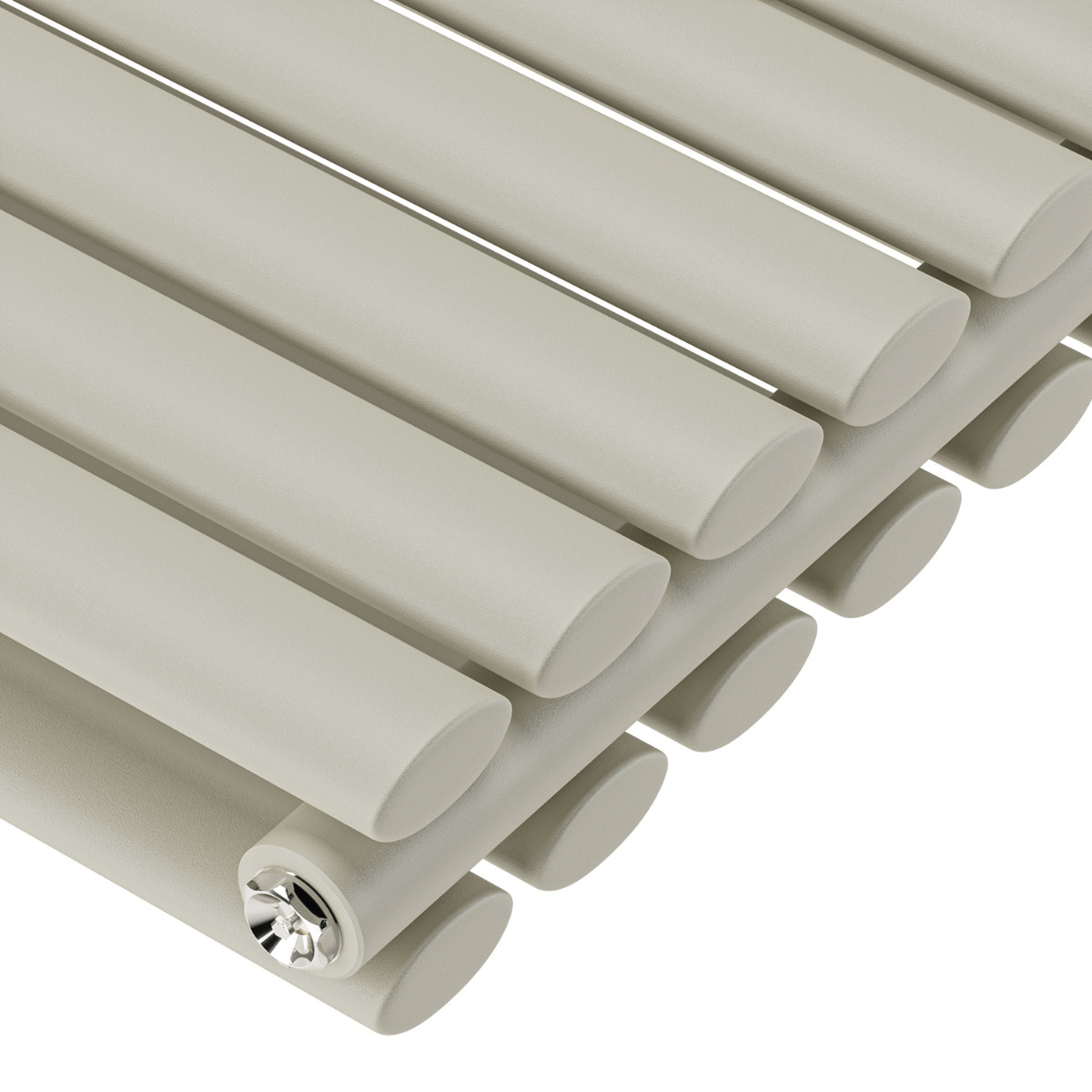 1600 x 472mm 'Accent Collection' Double Oval Tube Vertical Radiator