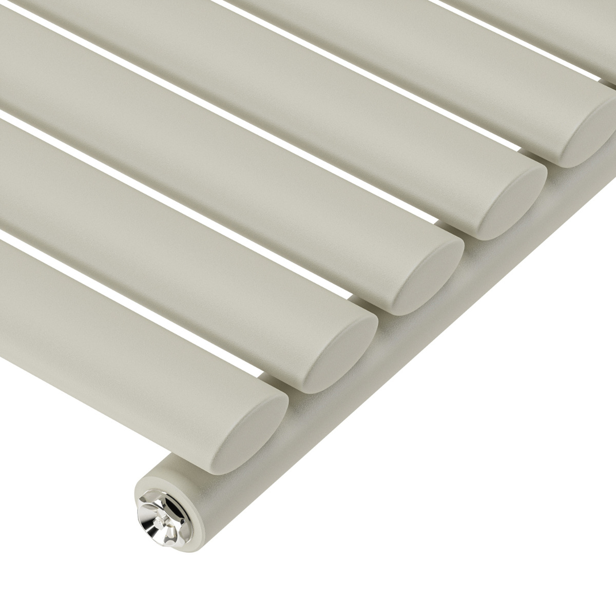1600 x 354mm 'Accent Collection' Single Oval Tube Vertical Radiator