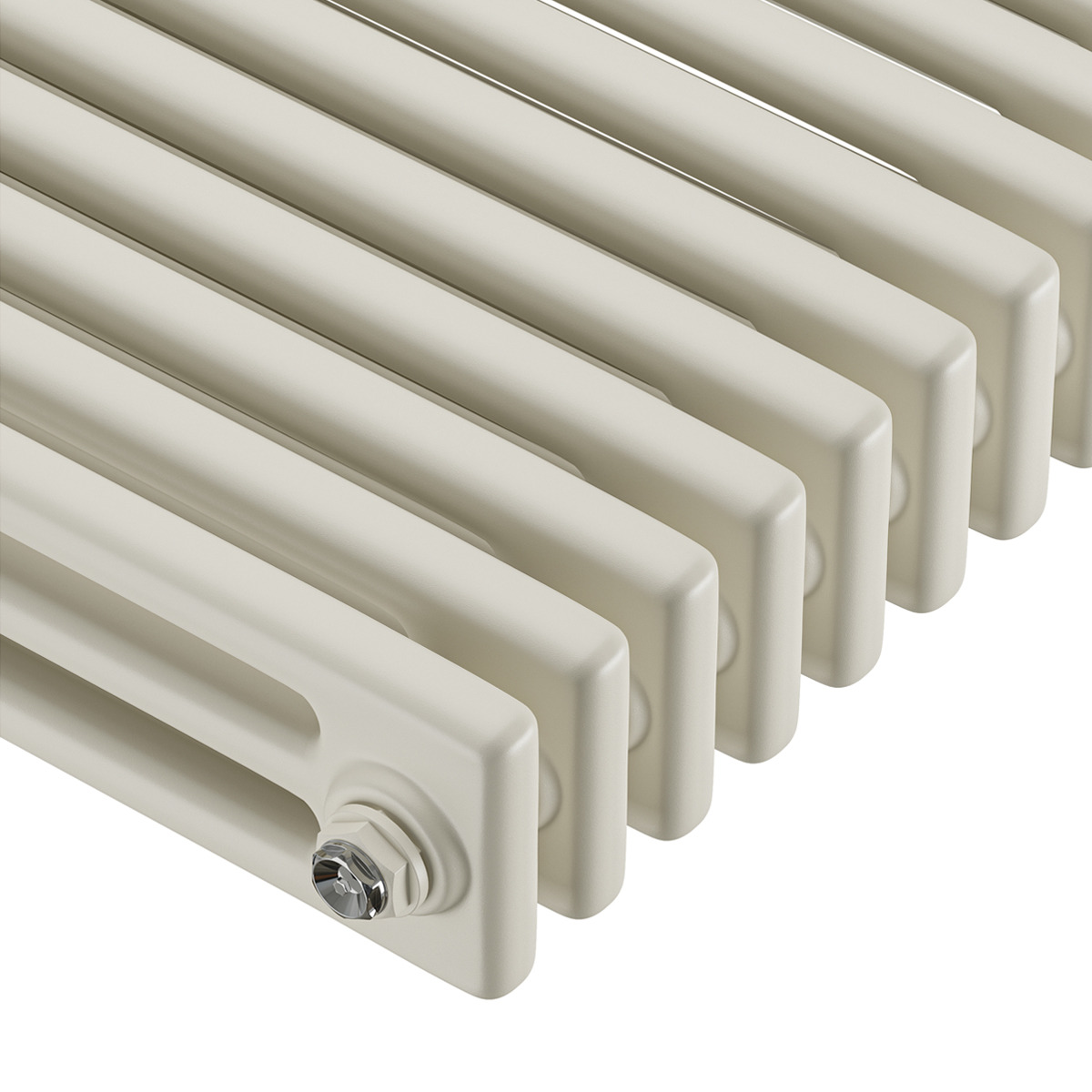 1800 x 203mm 'Accent Collection' Vertical Traditional 3 Column Radiator