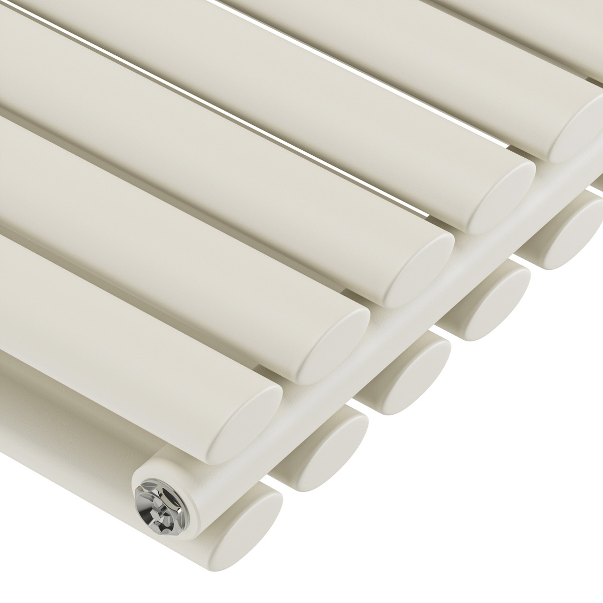 1600 x 472mm 'Accent Collection' Double Oval Tube Vertical Radiator