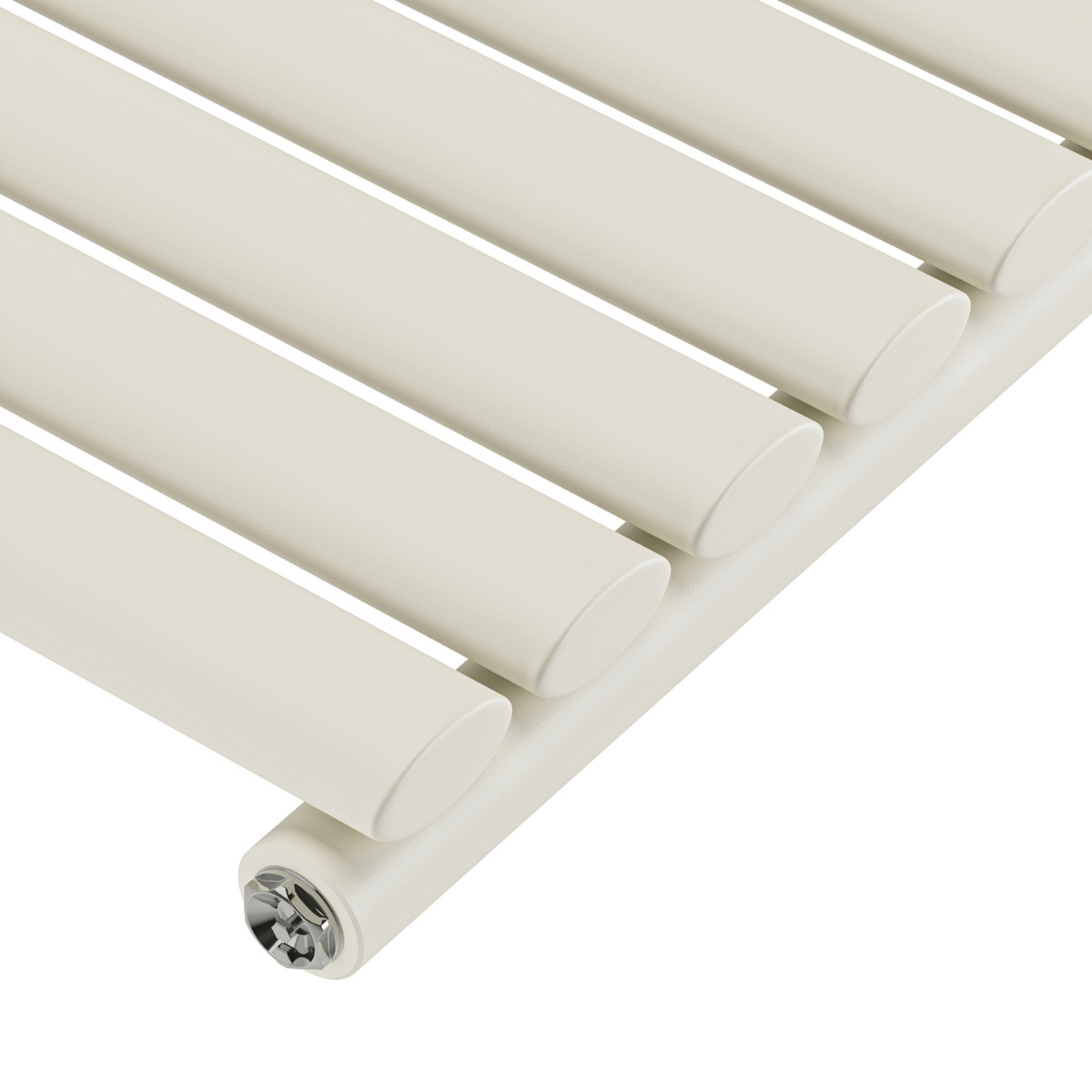 1600 x 236mm 'Accent Collection' Single Oval Tube Vertical Radiator