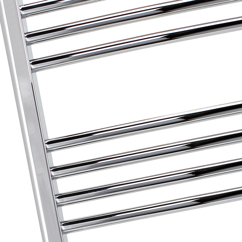 800 x 600mm Electric Chrome Heated Towel Rail