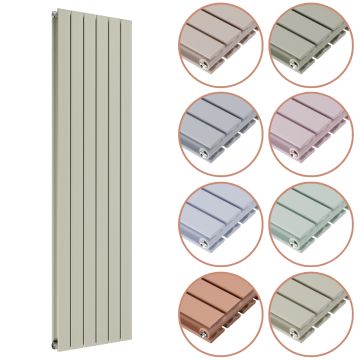 1600 x 420mm 'Pick A Pastel' Double Flat Panel Vertical Radiator