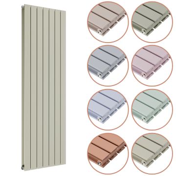 1780 x 490mm 'Pick A Pastel' Double Flat Panel Vertical Radiator