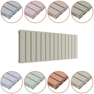 400 x 980mm 'Pick A Pastel' Double Flat Panel Horizontal Radiator