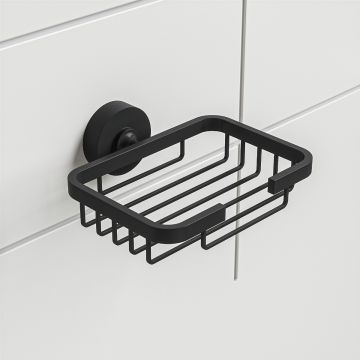 Modern Black Soap Basket / Holder