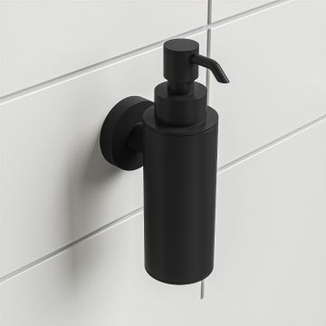 Modern Black Wall Mounted Soap Dispenser