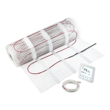 Toasty Toes, 2 Metre Sq Electric Underfloor Heating Mat Kit