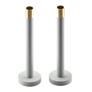 Feather Grey Radiator Pipe Sleeving Kit / Pipe Set