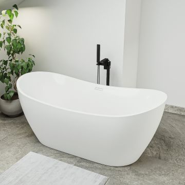 Geneva Freestanding Double Ended Slipper Bath, 1700 (L) x 800 (W) 