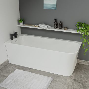 Lesina Freestanding Corner Bath, Left Handed, 1700 (L) x 750 (W)