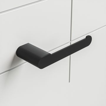 Modern Black Toilet Roll Holder