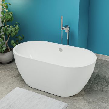 Annecy Freestanding Bath, Oval Design, 1650 (L)  x 750 (W)