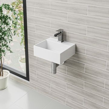 Ledro Space Saving Wall Hung Basin