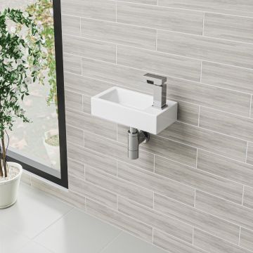 Eibsee Space Saving Wall Hung Basin