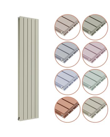 1600 x 350mm 'Pick A Pastel' Double Flat Panel Vertical Radiator
