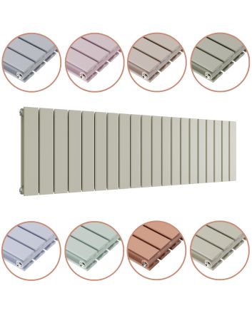 400 x 1400mm 'Pick A Pastel' Double Flat Panel Horizontal Radiator