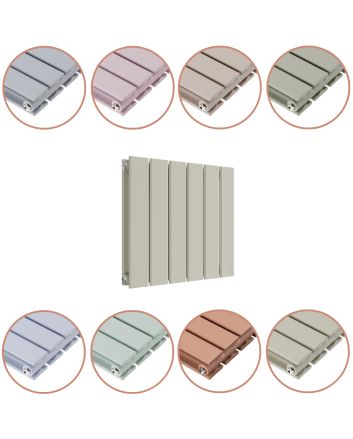 400 x 420mm 'Pick A Pastel' Double Flat Panel Horizontal Radiator
