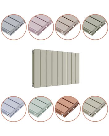 400 x 630mm 'Pick A Pastel' Double Flat Panel Horizontal Radiator