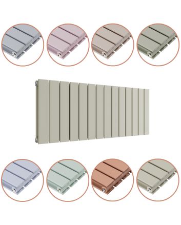 400 x 980mm 'Pick A Pastel' Double Flat Panel Horizontal Radiator