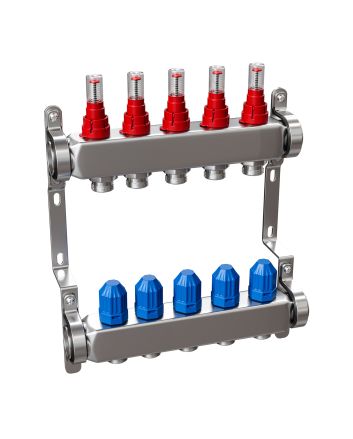 Toasty Toes, 5 Port Underfloor / Central Heating Manifold