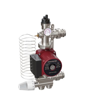 Toasty Toes Underfloor Heating Pump With Mixer Valve, 25/5/130