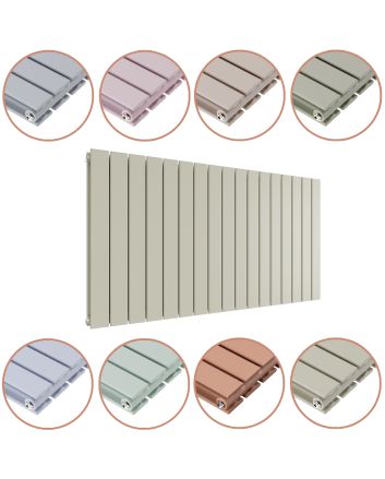 635 x 1190mm 'Pick A Pastel' Double Flat Panel Horizontal Radiator