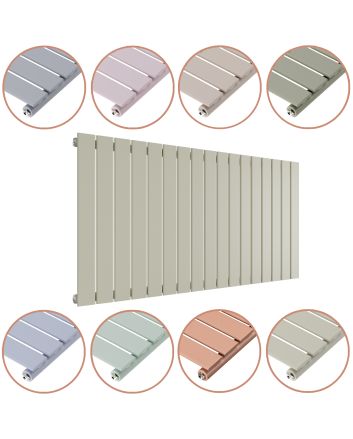 635 x 1190mm 'Pick A Pastel' Single Flat Panel Horizontal Radiator