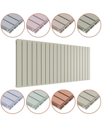 635 x 1400mm 'Pick A Pastel' Double Flat Panel Horizontal Radiator