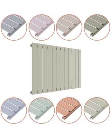 635 x 840mm 'Pick A Pastel' Single Flat Panel Horizontal Radiator