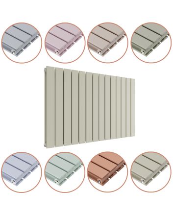 635 x 980mm 'Pick A Pastel' Double Flat Panel Horizontal Radiator