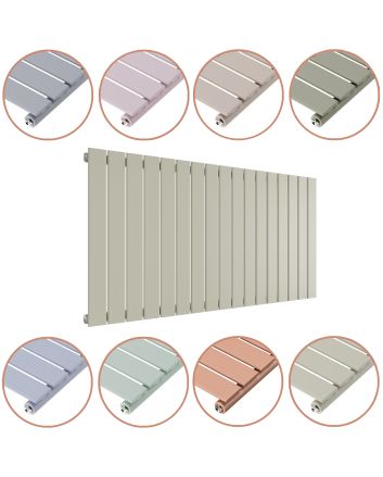 635 x 980mm 'Pick A Pastel' Single Flat Panel Horizontal Radiator