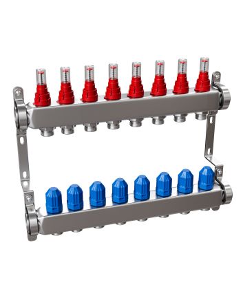 Toasty Toes, 8 Port Underfloor / Central Heating Manifold