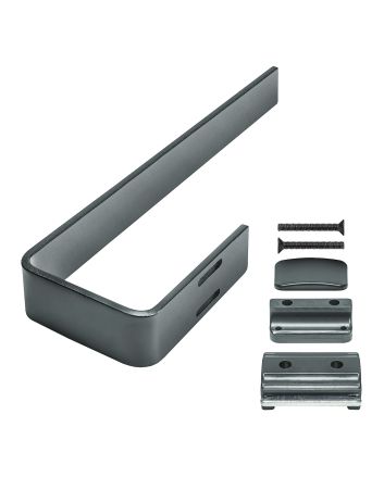 Anthracite Towel Holder For Designer Radiators