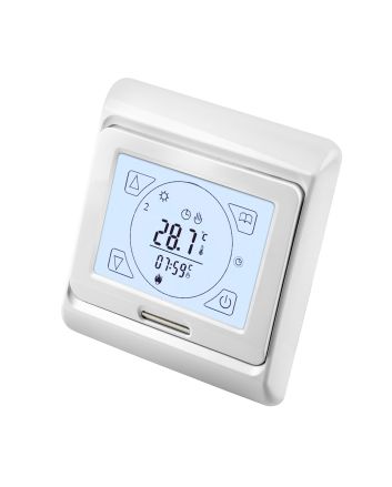 Toasty Toes, Touchscreen Thermostat, Electric