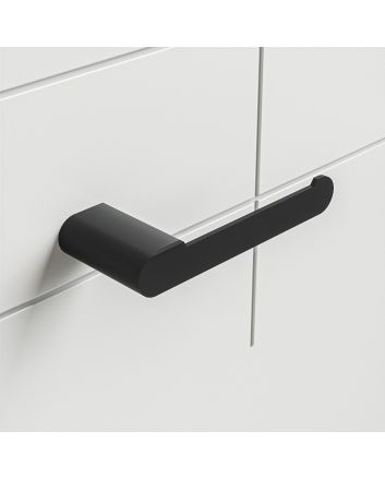 Modern Black Toilet Roll Holder