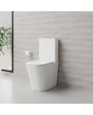 Morzine Close Coupled Modern Toilet