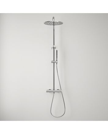 Constance Chrome Thermostatic Shower, Round Head