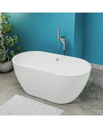Annecy Freestanding Bath, Oval Design, 1650 (L)  x 750 (W)
