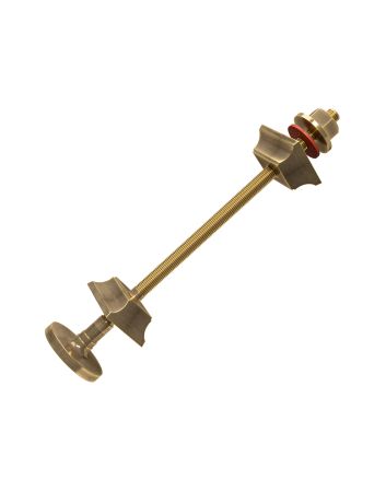 Polished Brass Cast Iron / Column Radiator Wall Stay Bracket