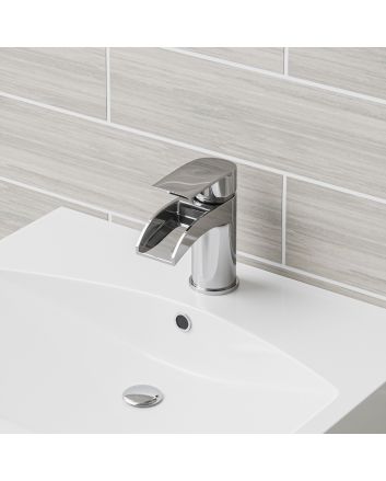Allos Chrome Waterfall Basin Tap