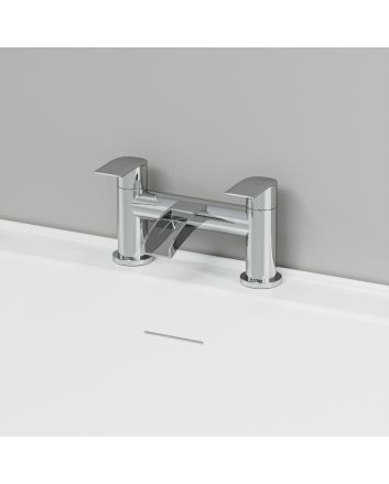 Allos Chrome Waterfall Bath Filler Tap